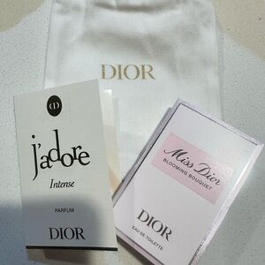Dior White and Pink Fragrance Sample Set